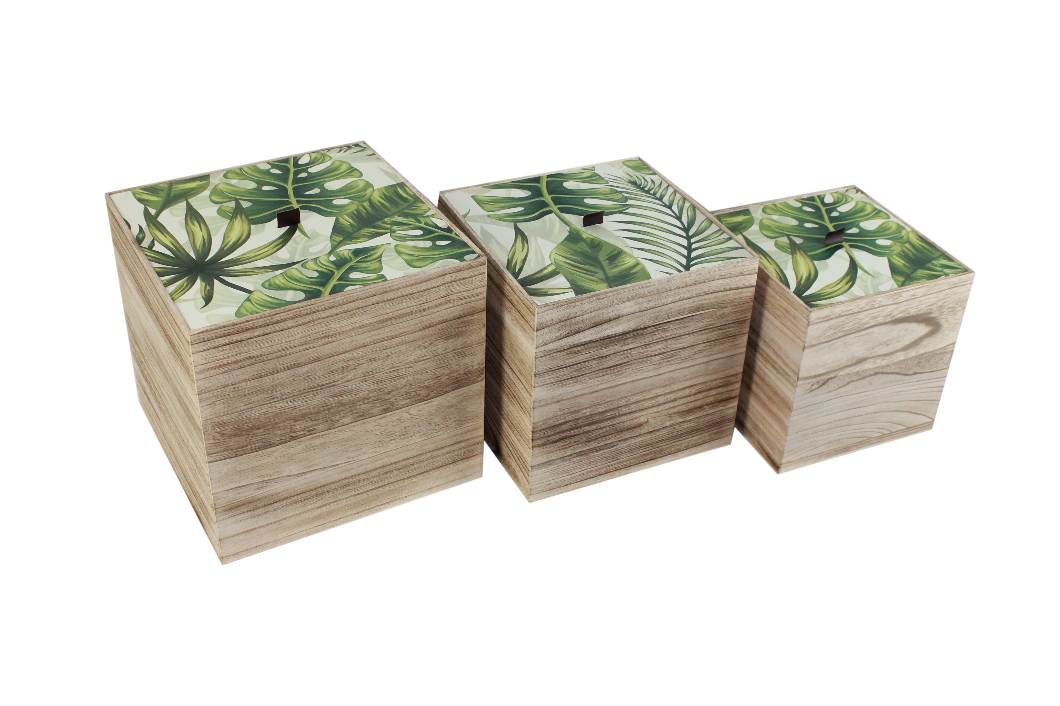 wooden box jungle, keepsake,Toys box-4986