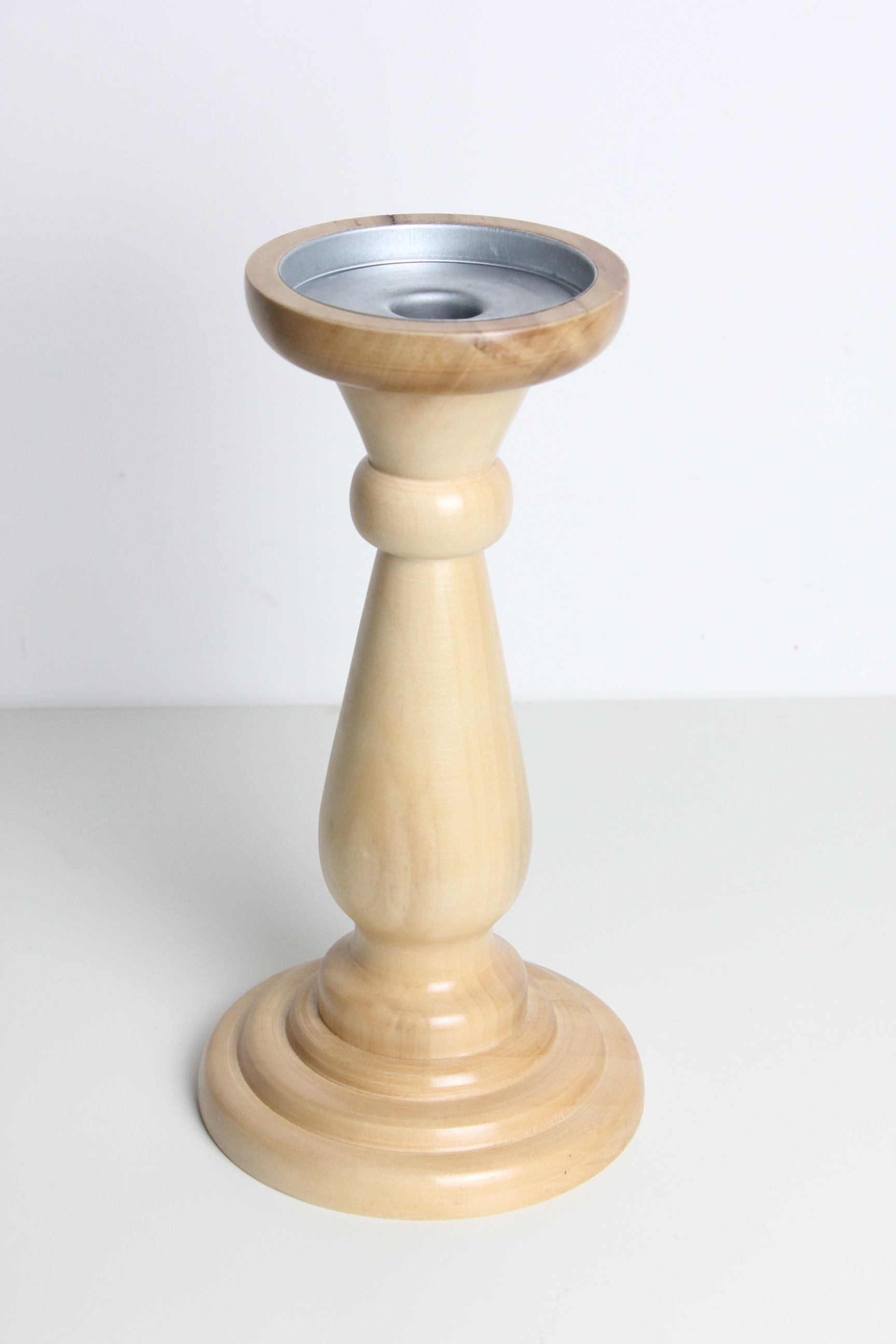 Wood Candle Holder-3087
