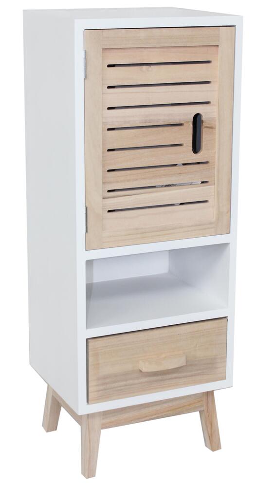 One drawer & door small chest-4086