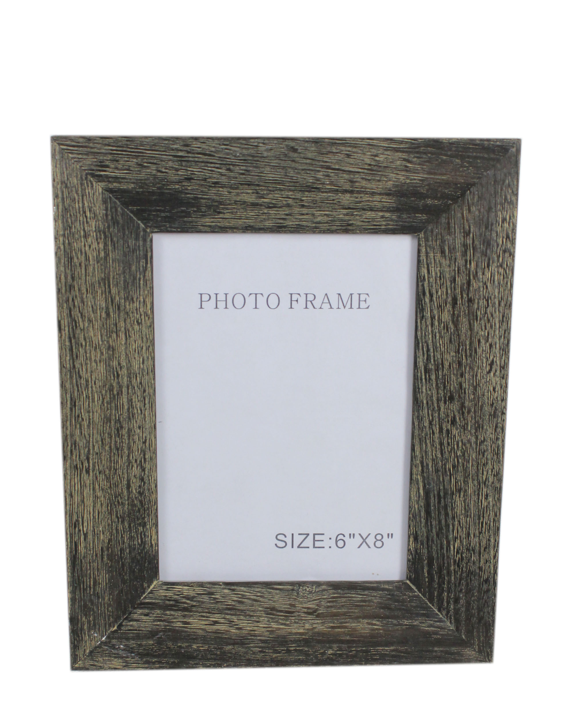 wooden frame,brush white frame-5394