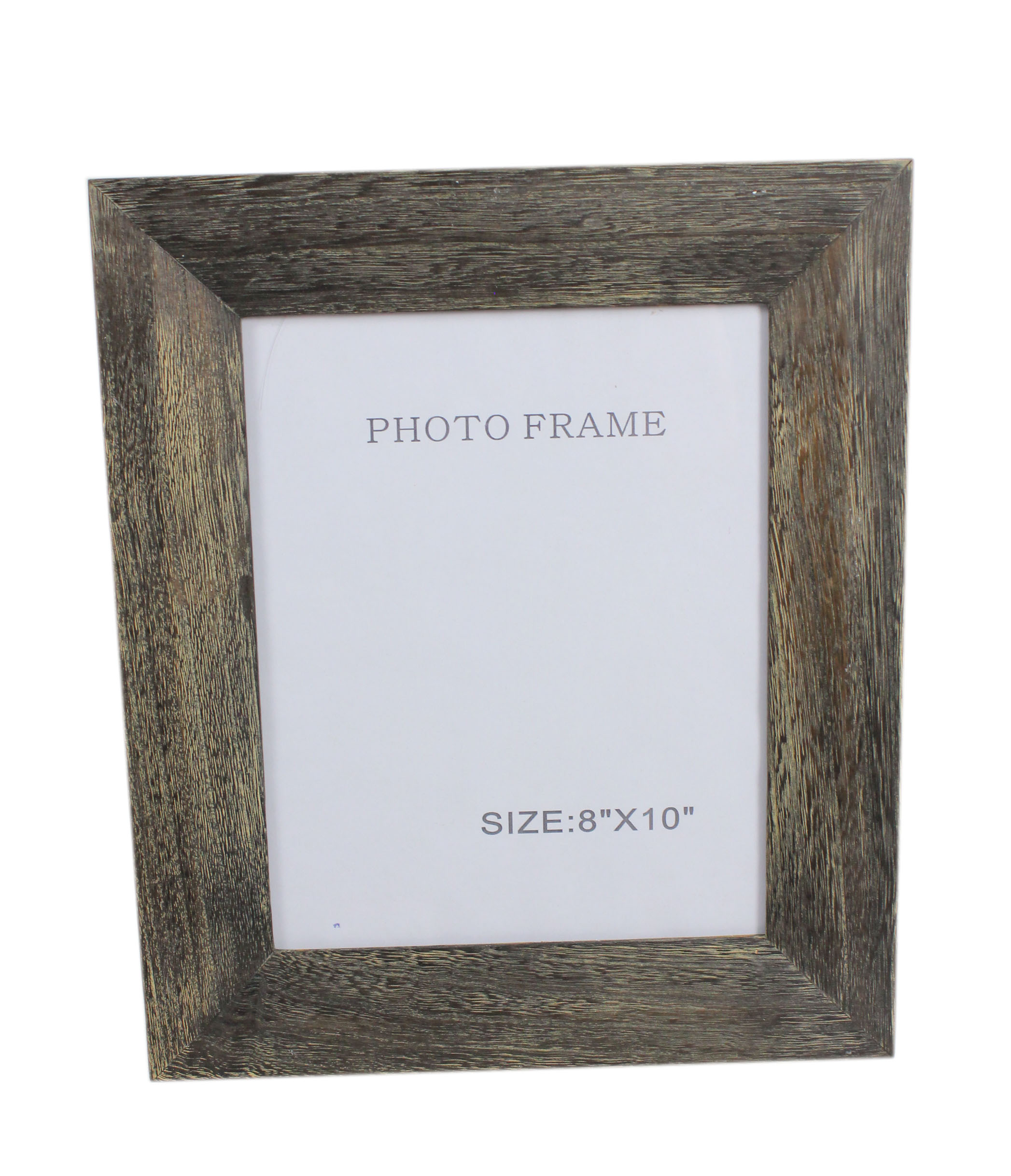 wooden frame,brush white frame-5395