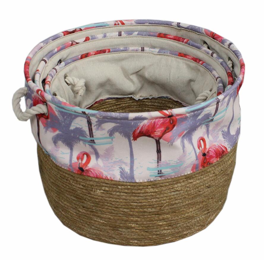 Flower laundry basket,Toy Storage Organizer -5602