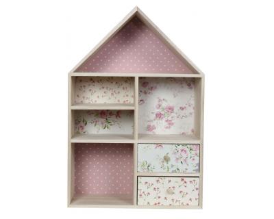 House Shape Storage Box with drawers-4164