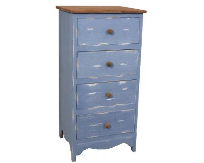 Four drawer wooden cabinet -4303