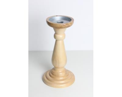 Wood Candle Holder-3087