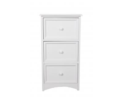 	 Maine White Storage Drawers-4070