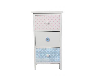 White Bedside Table,cabinet ,chest -4064