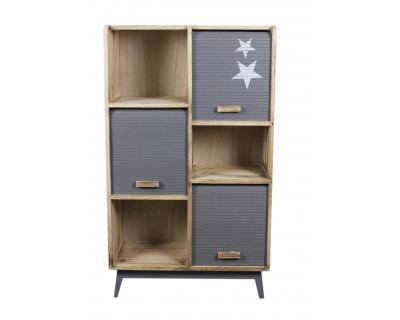 Roll- fronted cabinet,storage-4075