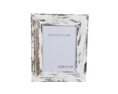 wooden frame,brush white frame-5388