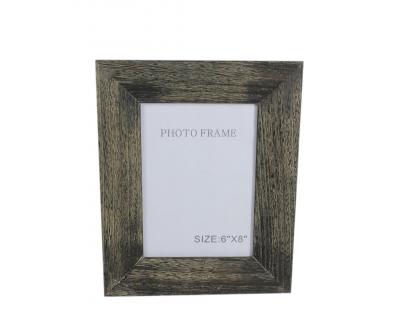 wooden frame,brush white frame-5394