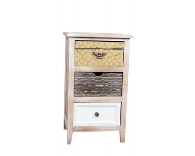 Wooden chest of drawers-4699